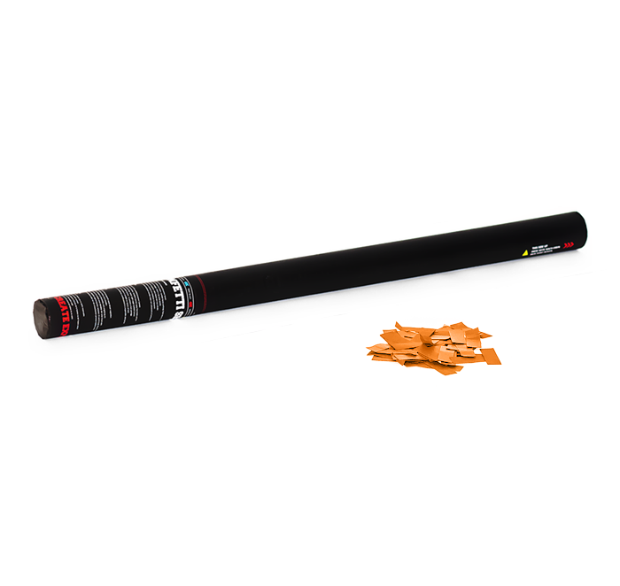 TCM FX - Kézi működtetésű Konfetti Ágyú 80cm - Narancssárga
